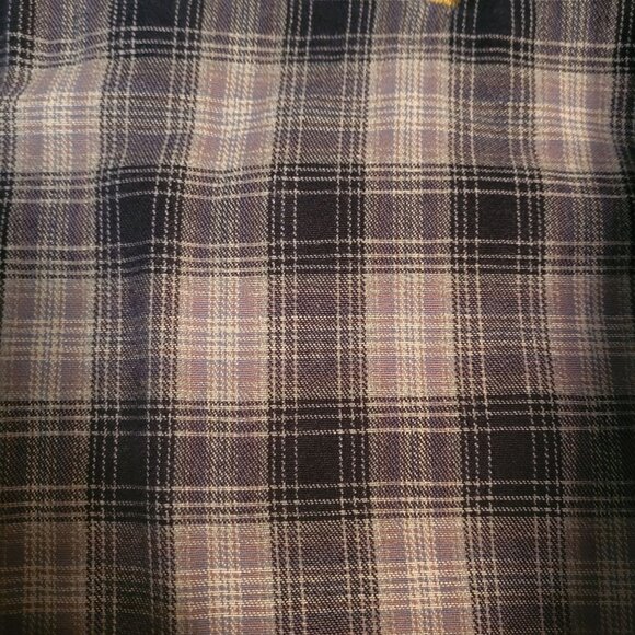 Vtg Carhartt Relaxed Fit Jeans Plaid Fully Lined Tag 42x32 Measures 40x32 - Picture 4 of 11